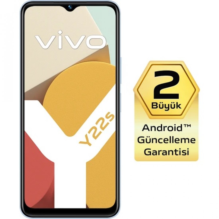 Vivo Y22S 128 GB 6 GB Ram (Vivo Türkiye Garantili)