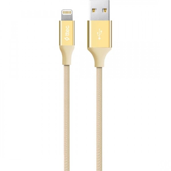 TTec AlumiCable iPhone Uyumlu Şarj Kablosu - Altın 2DK16A…