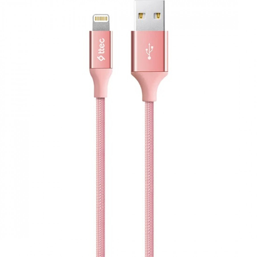TTec AlumiCable iPhone Uyumlu Şarj Kablosu - Roze Altın 2DK16RA
