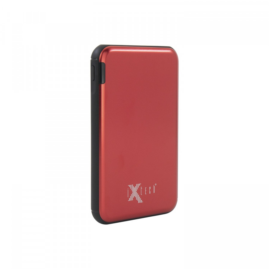 İXtech IX-PB009 Led Göstergeli Powerbank Taşınabilir Şarj Cihazı 5000mah Pembe
