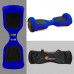 Gomaster Navy 6.5 Inch Işıklı Akıllı Dengeli Elektrikli Kaykay Hoverboard Taşıma Çantalı Lacivert