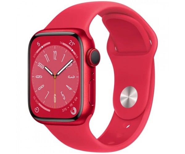 Apple Watch Series 8 Gps 41MM (Product)Red Aluminium Case With (Produc…